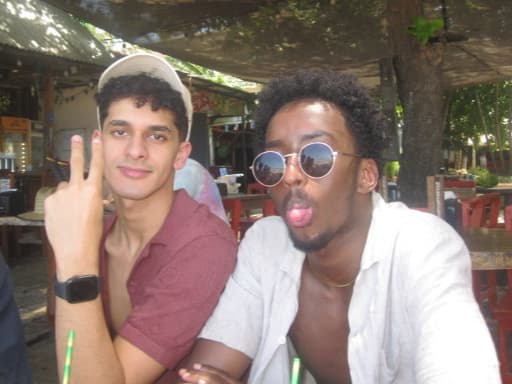 Omar Abdellall and Kamal Mahamud